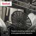 Аэрогриль Tefal Easy Fry Deluxe EY401D15,  серебристый и черный [1510001458]